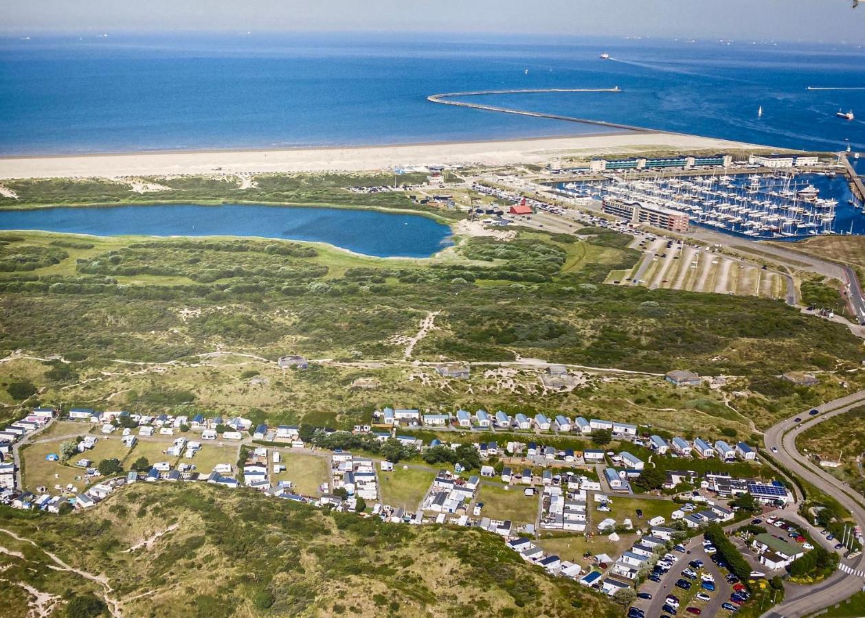 Chalet Playa Direct Aan Zee In Ijmuiden Exterior photo